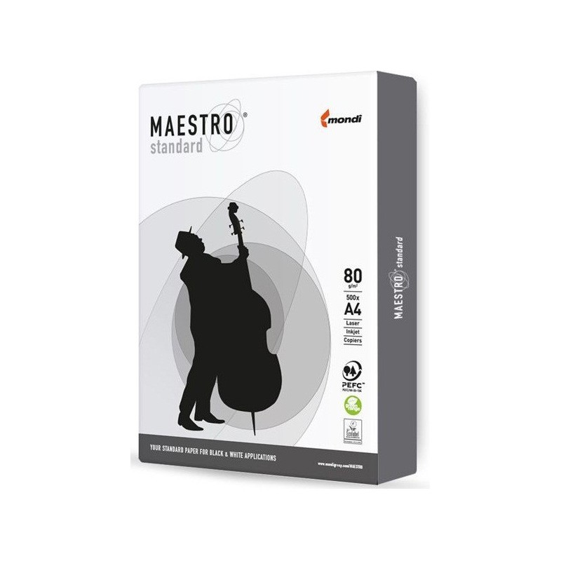 Rame papier Maestro A4 80g/m² Extra Blanc