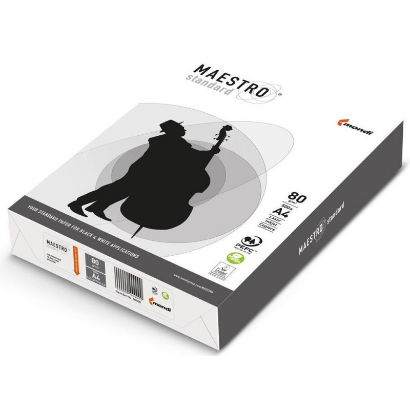 Rame papier Maestro A4 80g/m² Extra Blanc
