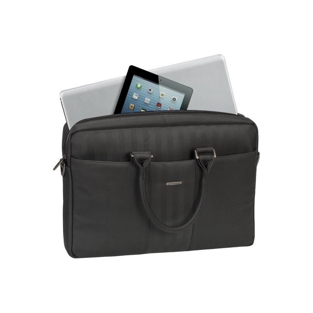 Sacoche pour PC Portable 15.6" Rivacase 8135 / Noir