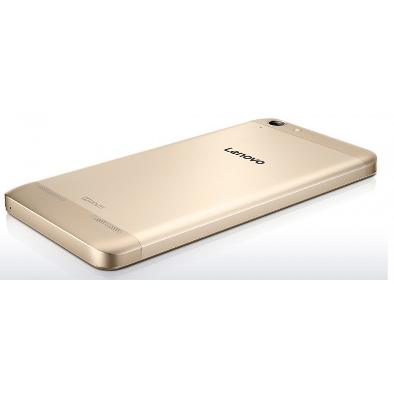 Téléphone Portable Lenovo A6020 / 4G / Double SIM / Gold + Gratuités Ooredoo