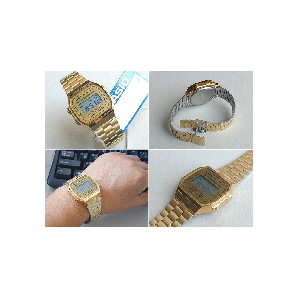 Montre Mixte Casio Vintage A168WG-9WDF