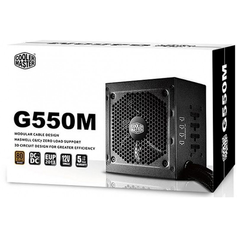 Alimentation Modulaire Cooler Master G650M 650 W