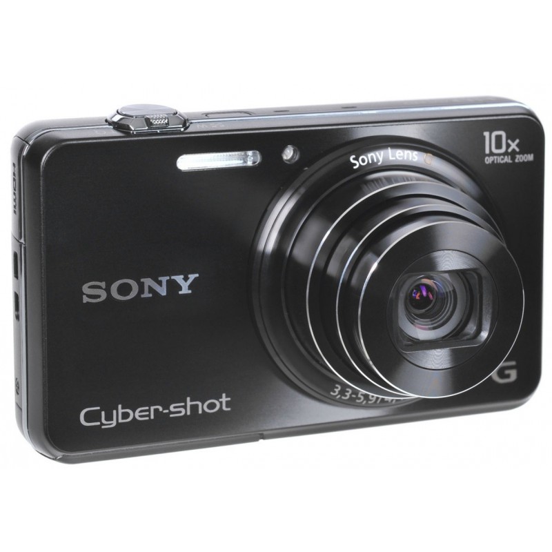 Appareil Photo Sony Cyber Shot WX200 / 18.2 MP / Noir