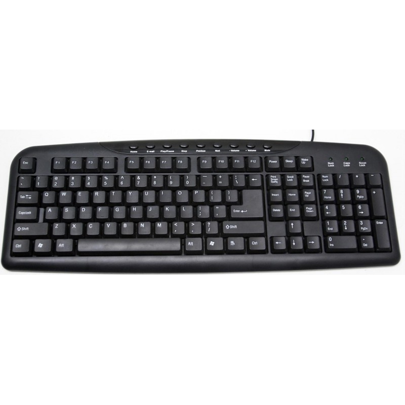 Clavier Bilingue Multimédia USB EK152A