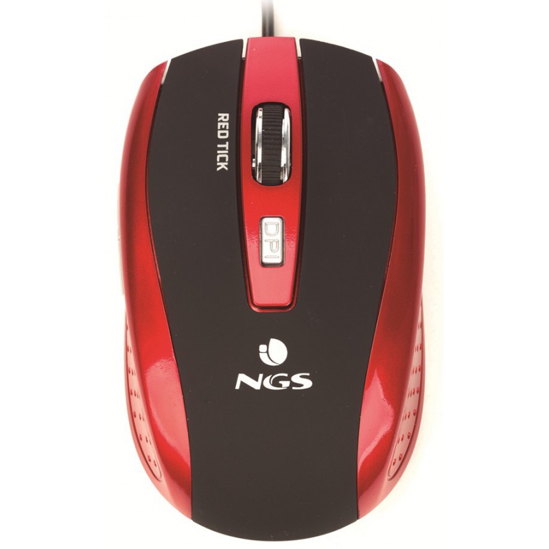 Souris sans Fil NGS Haze / Rouge