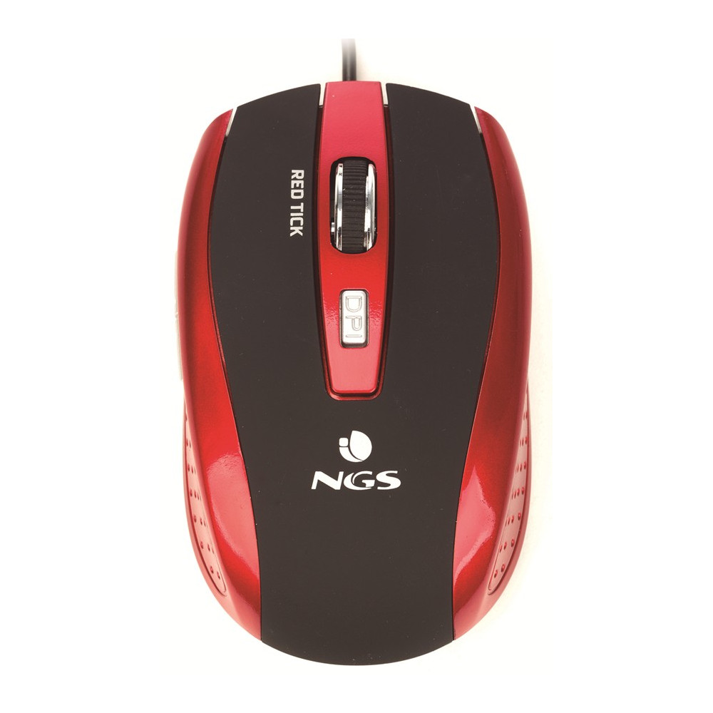 Souris sans Fil NGS Haze / Rouge