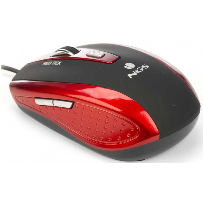 Souris sans Fil NGS Haze / Rouge