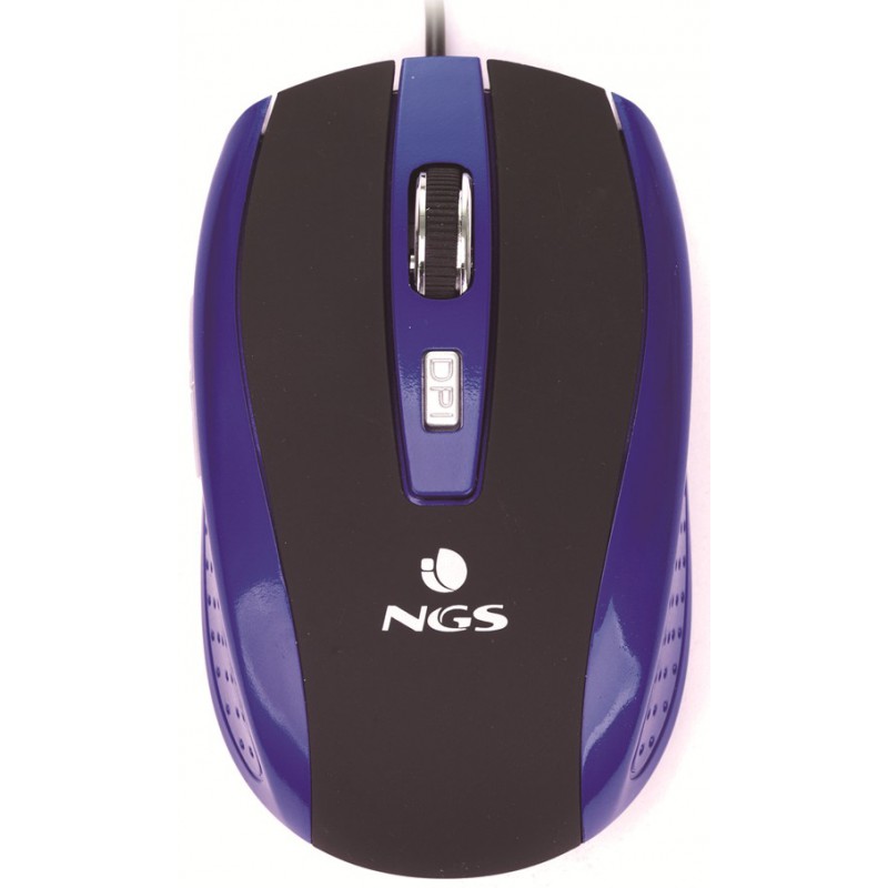 Souris Optique USB NGS TICK / Rouge & Noir