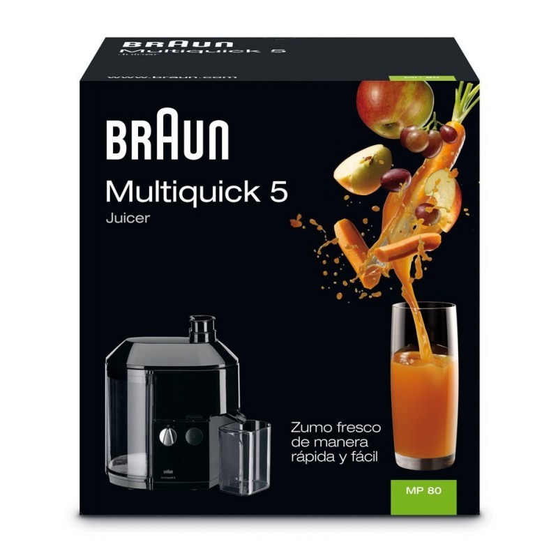 Centrifugeuse Braun MP 80 / Multiquick 5 Noir 600 W