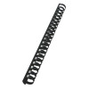 10 Reliures Spirale Plastique 22mm Noir