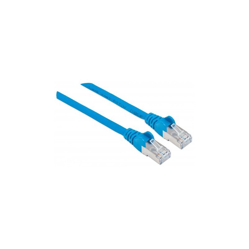Câble RJ45 Cat6a SFTP 10 Gigabit / 2M / Bleu