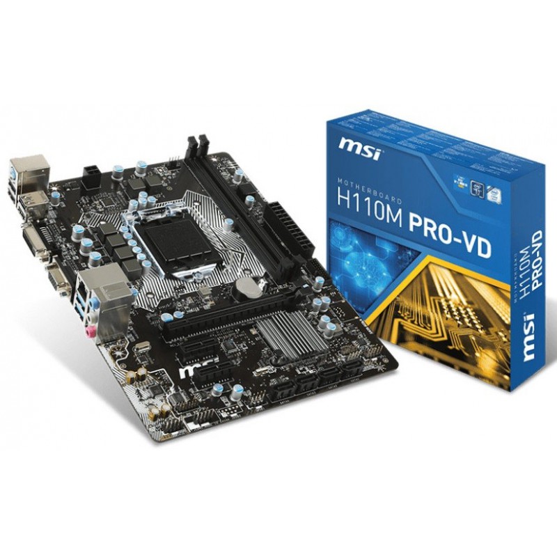 Carte mère MSI H110M PRO-D / socket 1151