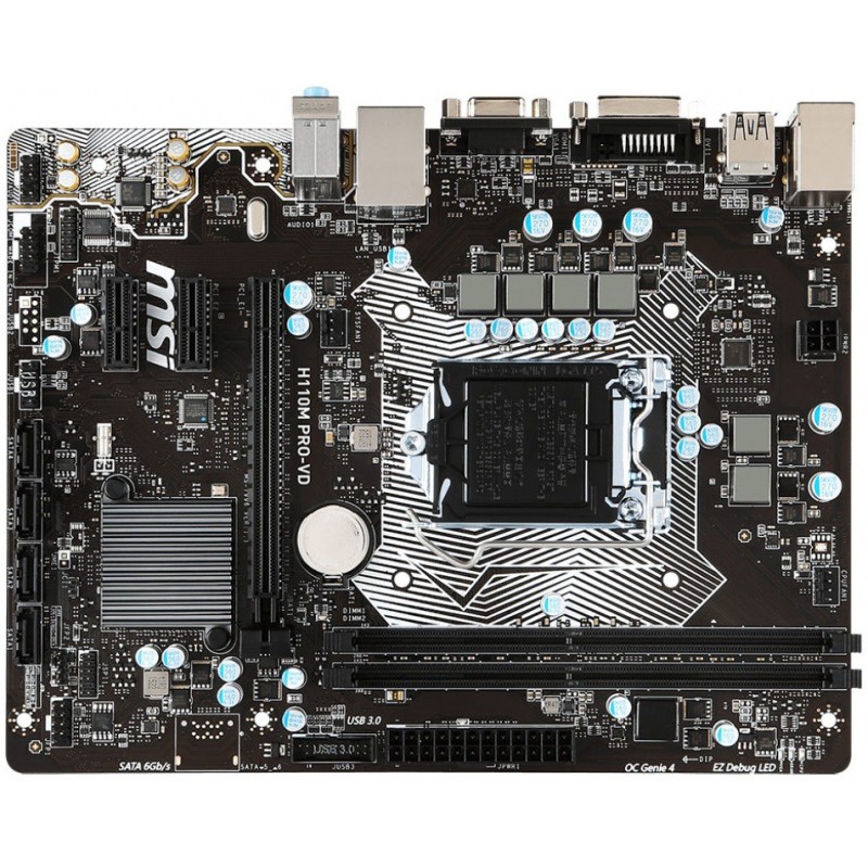 Carte mère MSI H110M PRO-D / socket 1151