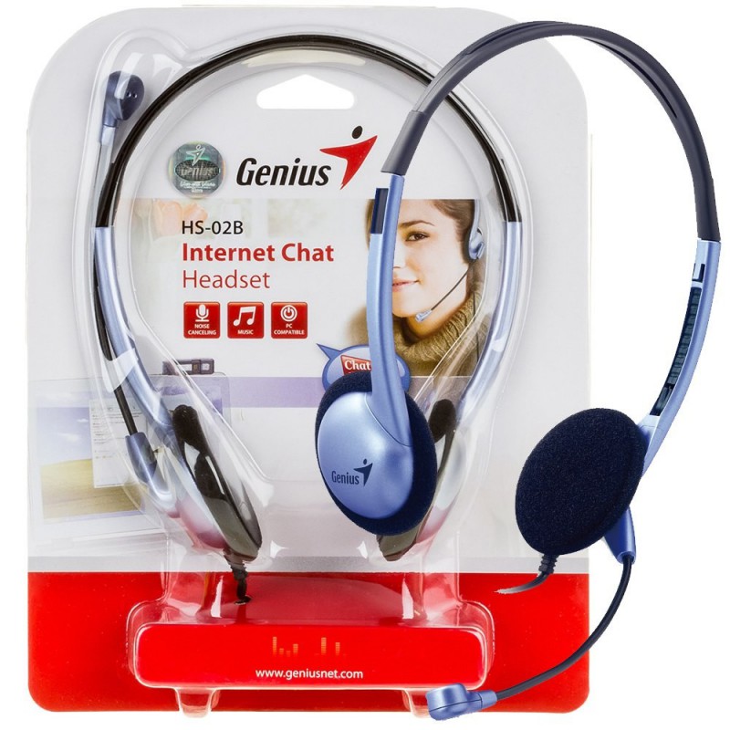 Casque-Micro Genius HS-02B