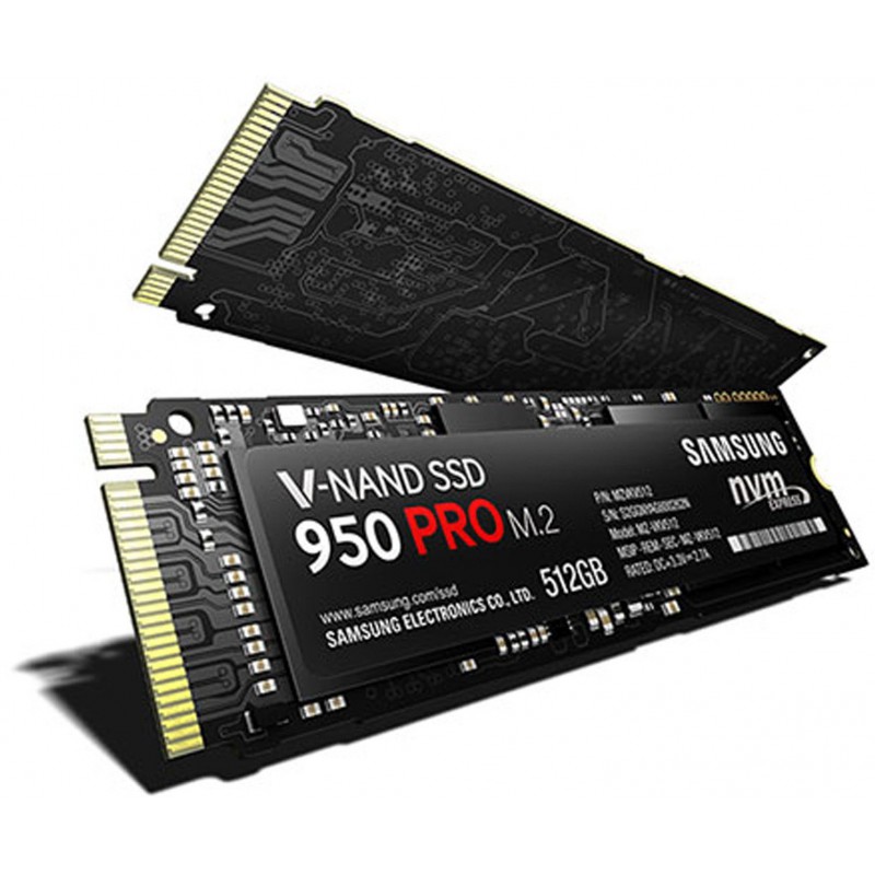 Disque dur Samsung SSD 950 PRO M.2 PCIe 512 Go