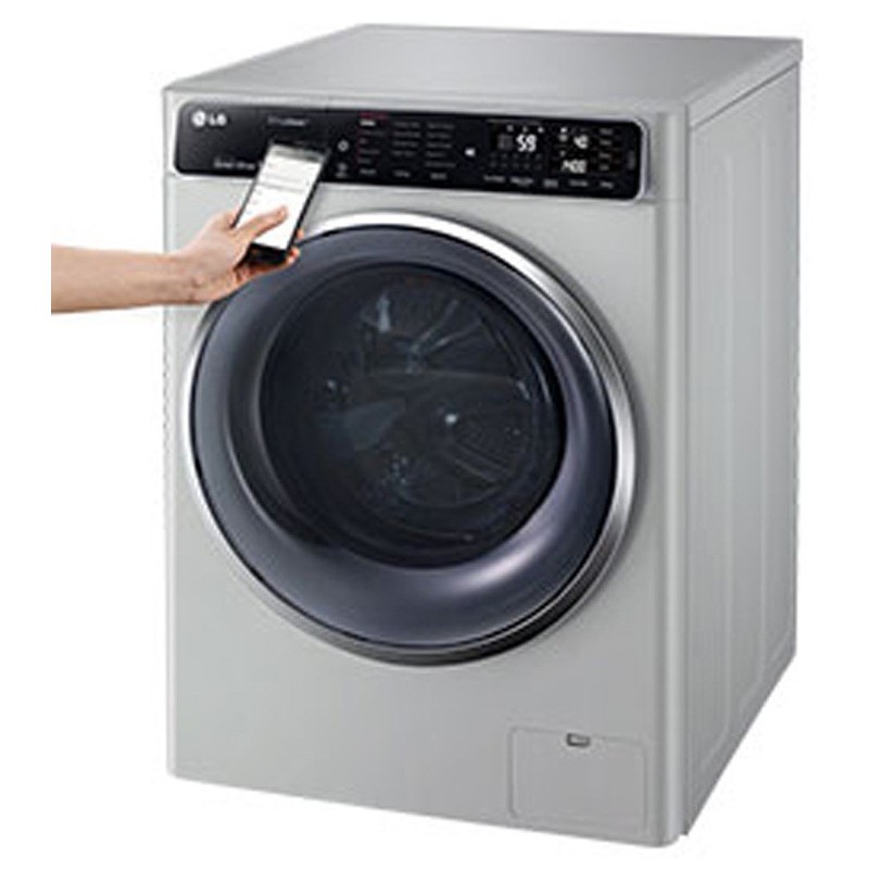 Machine à laver Automatique Lavante Séchante LG 6 Motion 10kg / Silver