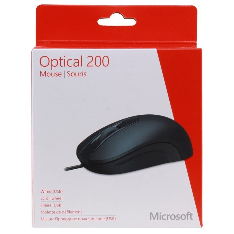 Souris Optique Microsoft USB 200
