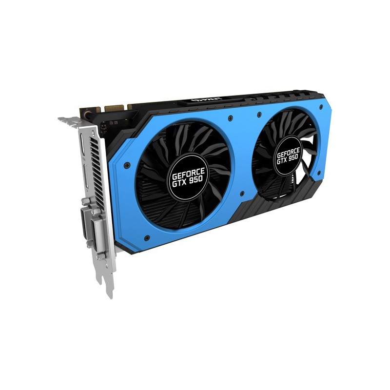 Carte graphique Palit GeForce GTX 950 StormX Dula OC / 2 Go GDDR5