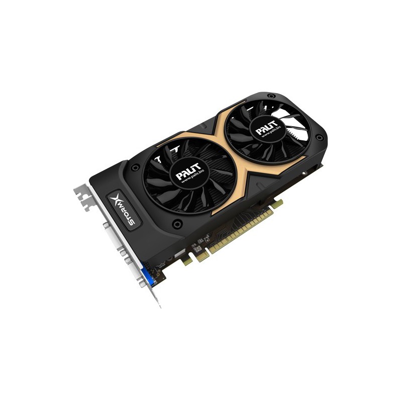 Carte graphique Palit GeForce GTX 750 Ti StormX Dual / 2 Go GDDR5