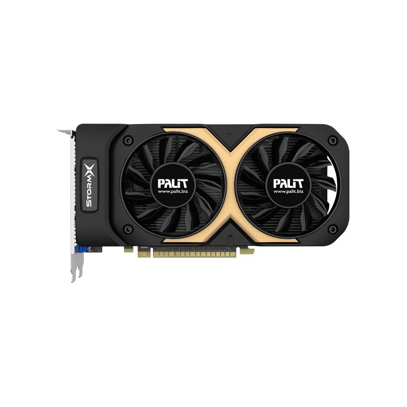 Carte graphique Palit GeForce GTX 750 Ti StormX Dual / 2 Go GDDR5