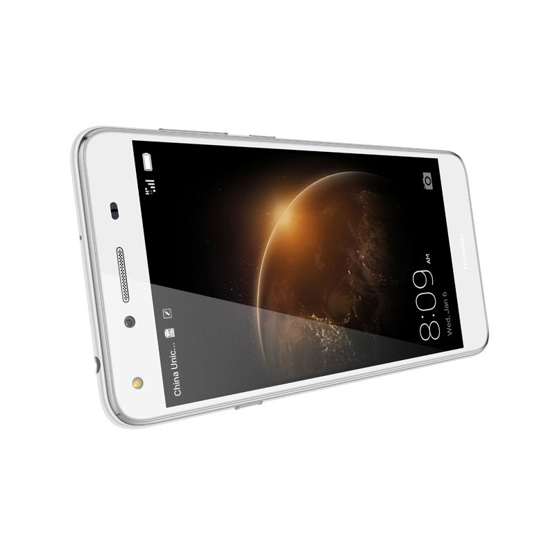 Téléphone Portable Huawei Y5 II 4G / Blanc + Film de protection + Coque + SIM Offerte