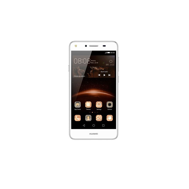 Téléphone Portable Huawei Y5 II 4G / Blanc + Film de protection + Coque + SIM Offerte