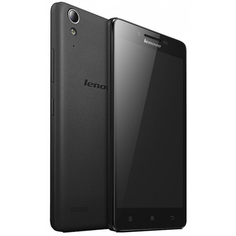 Téléphone Portable Lenovo A6010 / 4G / Double SIM / Noir + SIM Offerte