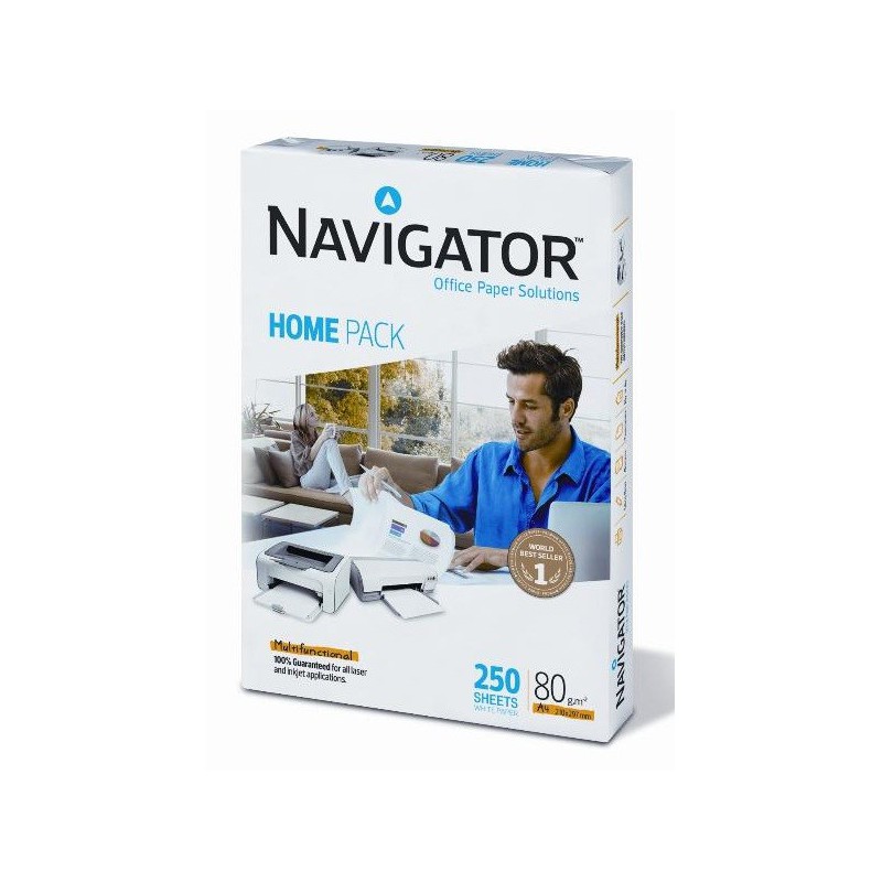 Rame papier Navigator A4 160g/m² Extra Blanc / 250 Feuilles