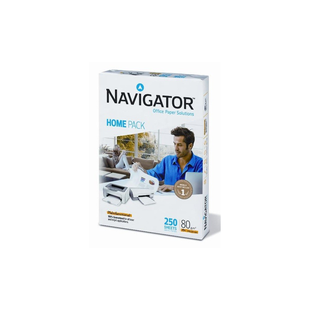 Rame papier Navigator A4 160g/m² Extra Blanc / 250 Feuilles