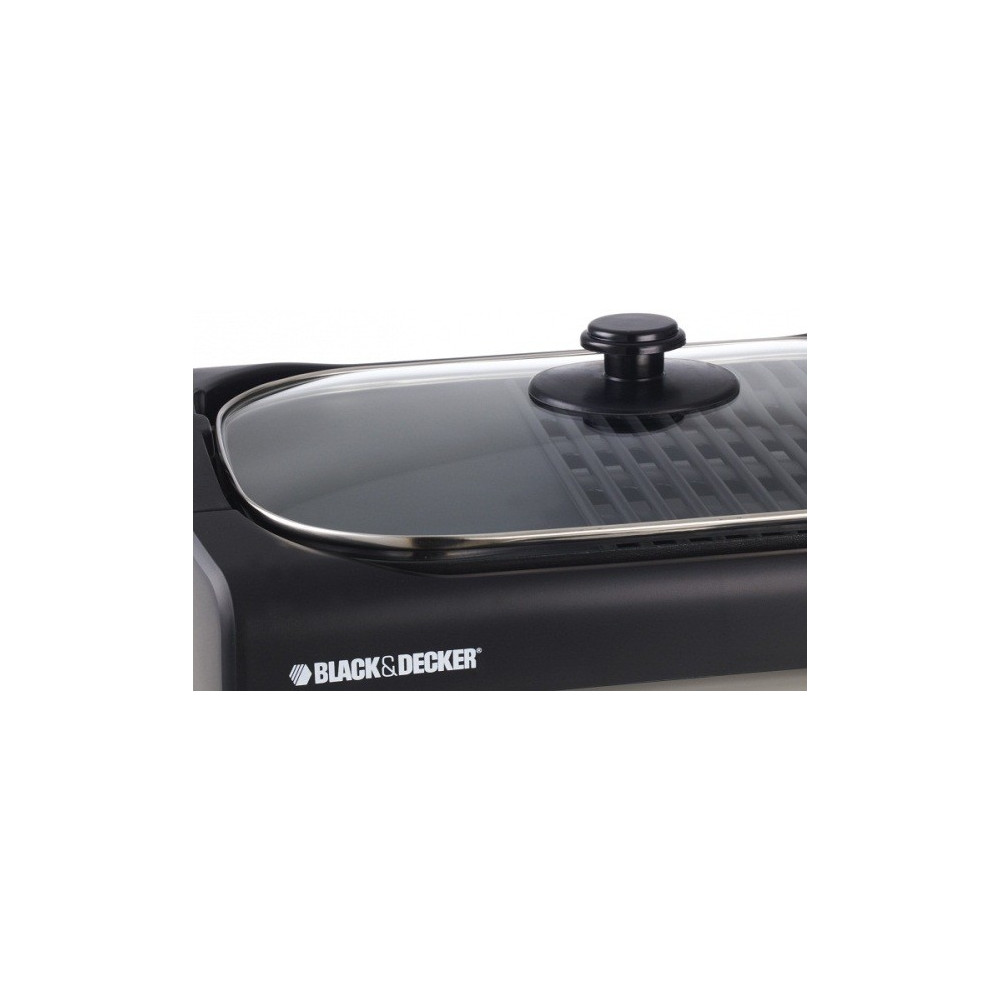 Barbecue avec couvercle Black + Decker LGM70