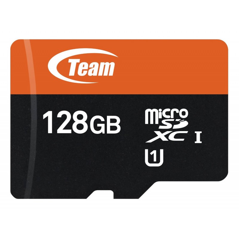 CARTE MÉMOIRE TEAM MICRO SDXC 128 GO CLASS 10 AVEC ADAPTATEUR