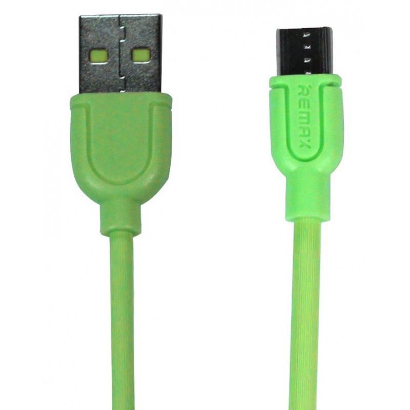 Câble Remax Souffle RC-031m USB vers Micro USB / Vert