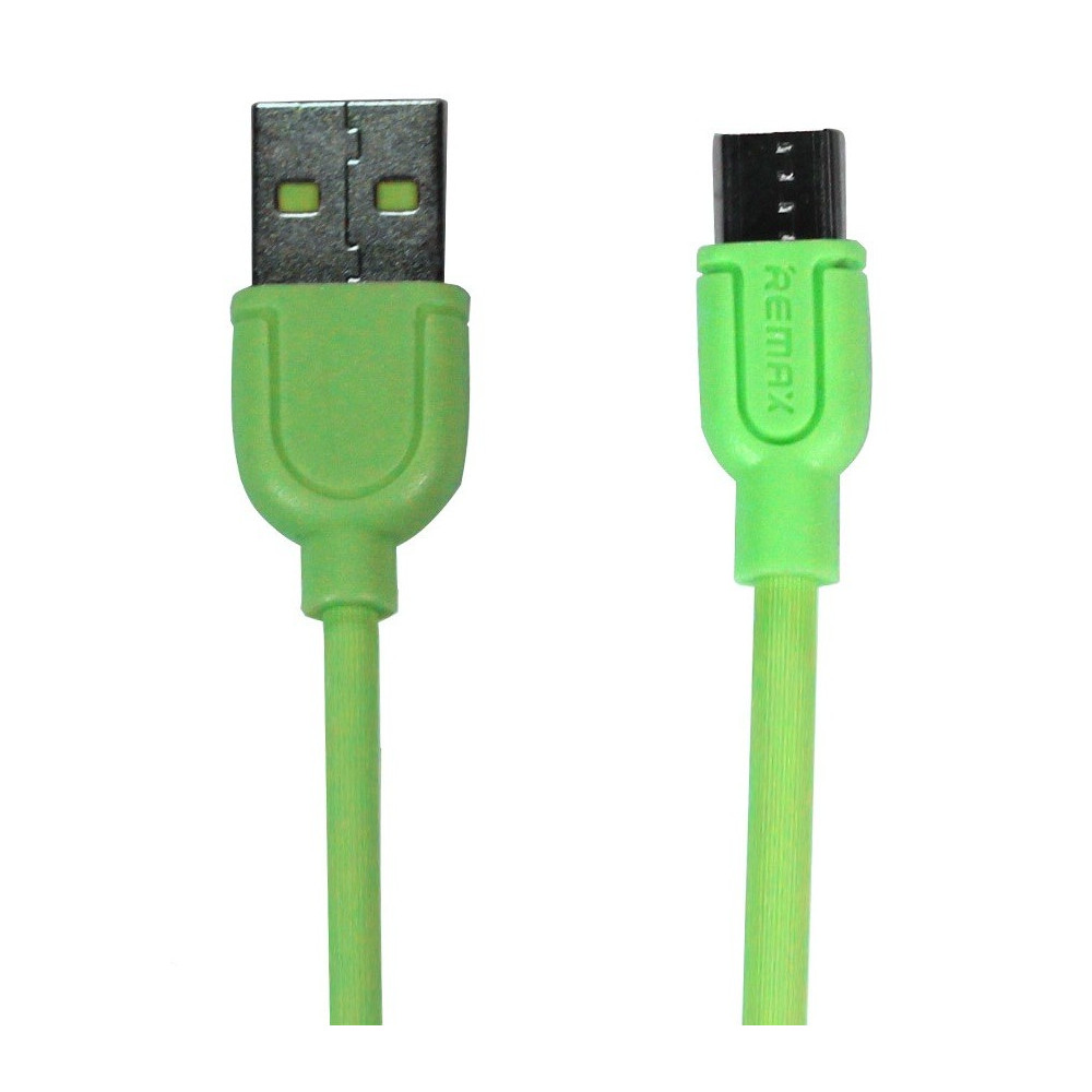 Câble Remax Souffle RC-031m USB vers Micro USB / Vert