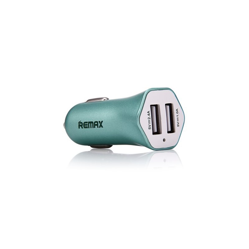 Chargeur Allume Cigare Remax RCC204 / Vert