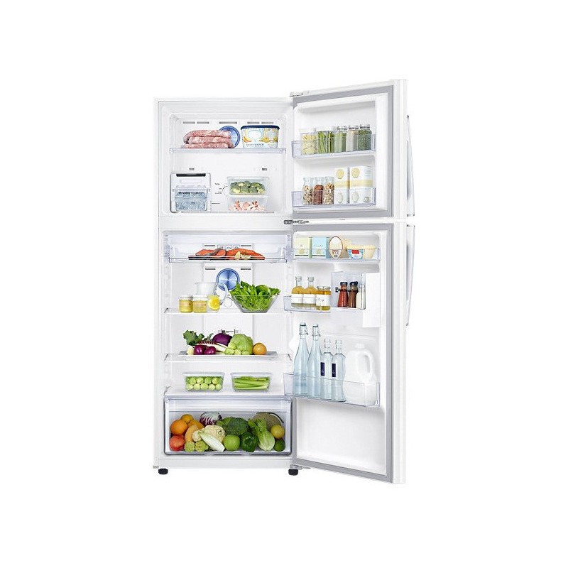Réfrigérateur Samsung avec congélateur en haut Twin Cooling Plus 362L / Blanc