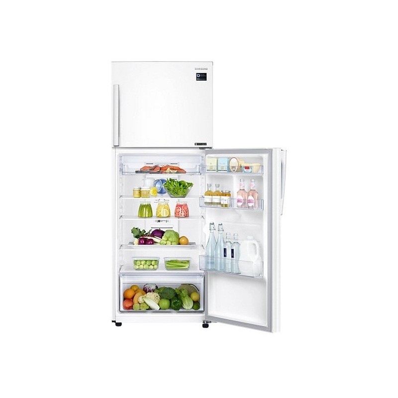 Réfrigérateur Samsung avec congélateur en haut Twin Cooling Plus 384L / Blanc