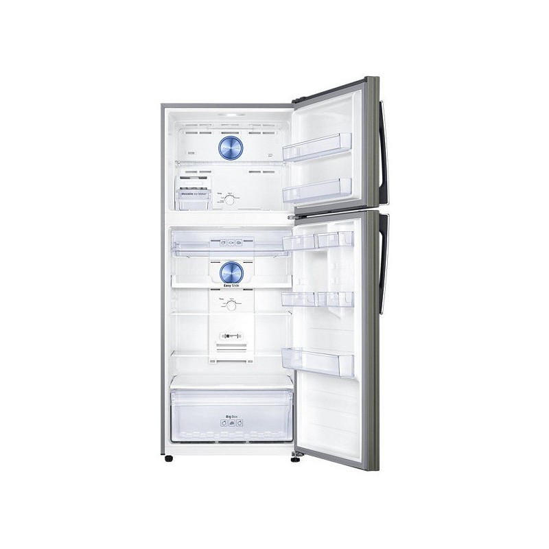 Réfrigérateur Samsung avec congélateur en haut Twin Cooling Plus 440L / Silver + Livraison + Installation et Mise en Marche Gratuites