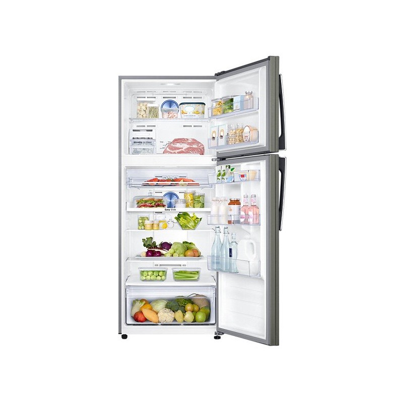Réfrigérateur Samsung avec congélateur en haut Twin Cooling Plus 440L / Silver + Livraison + Installation et Mise en Marche Gratuites
