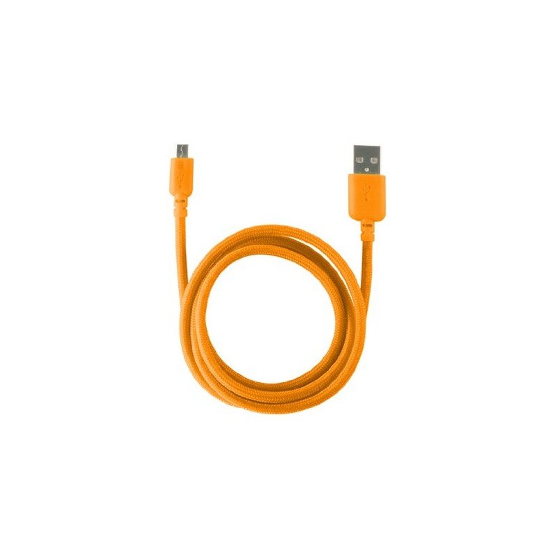 Câble KSix USB vers Micro USB / Orange