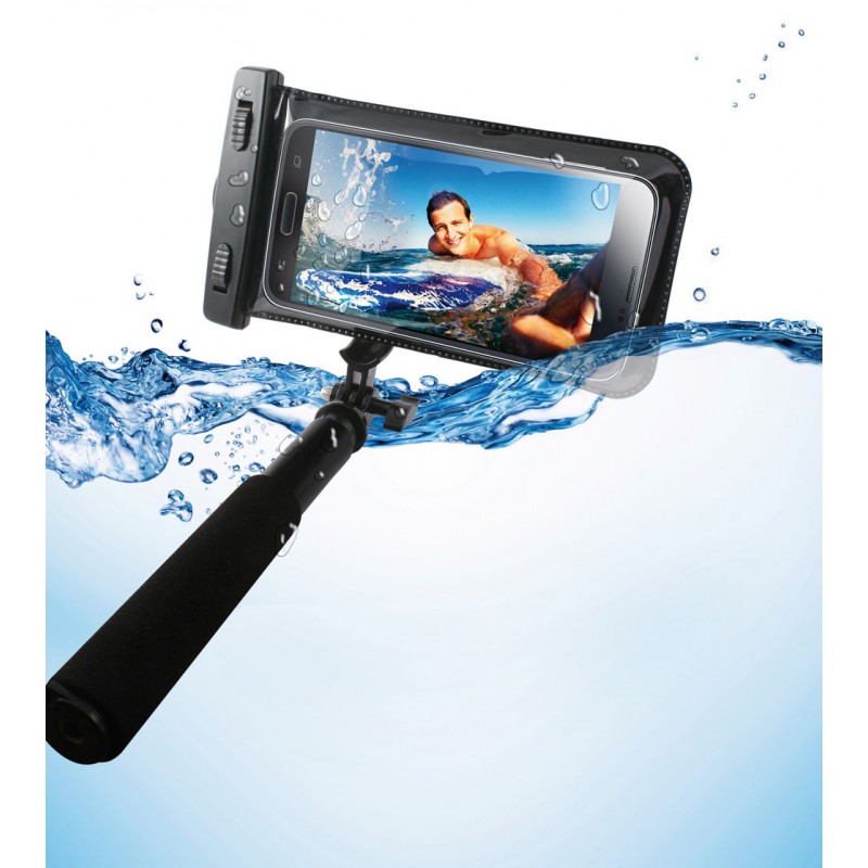 Perche télescopique selfie Ksix Bluetooth et Etanche avec Télécommande