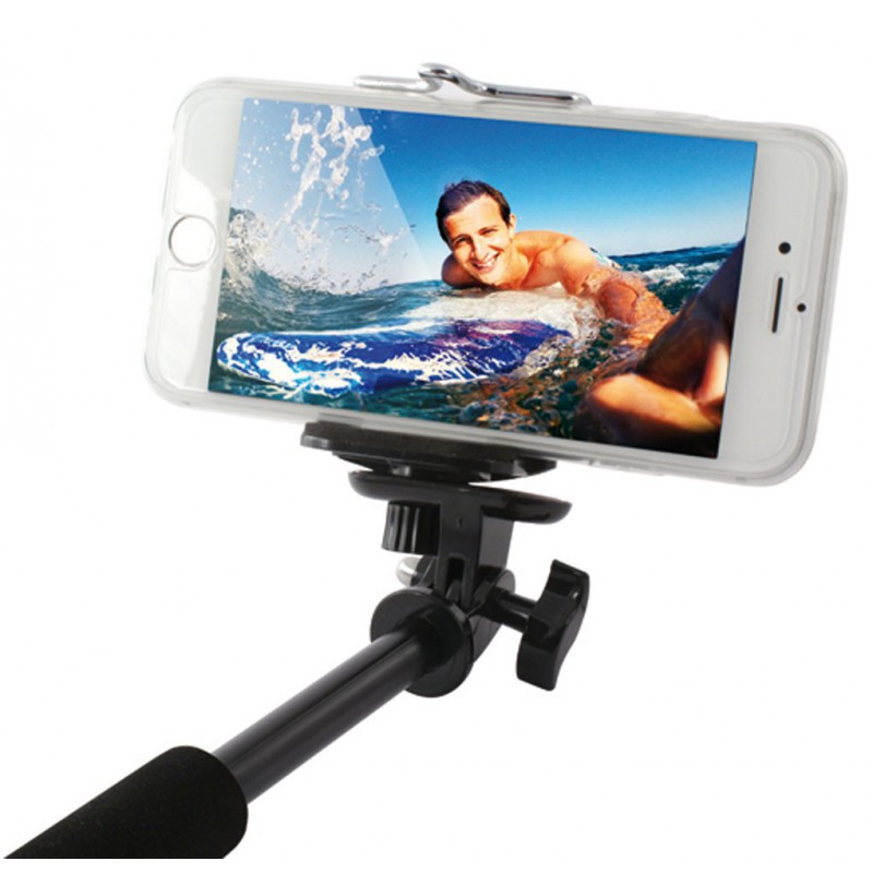 Perche télescopique selfie Ksix Bluetooth et Etanche avec Télécommande