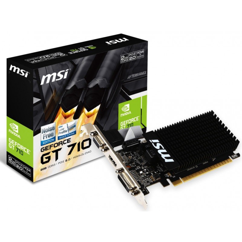 Carte graphique MSI GeForce GT 730  / 4 Go DDR3 N730-4GD3V2