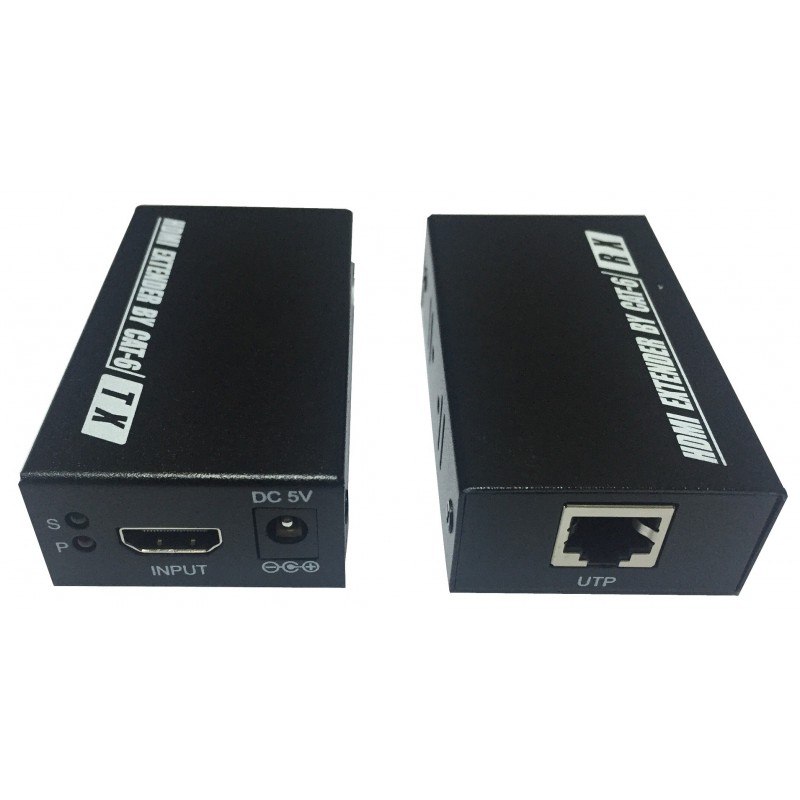Extendeur HDMI PWAY CAT-6 / 60 m