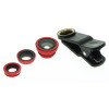 Set Ksix iLens : Clip + 3 Objectifs pour Smartphone