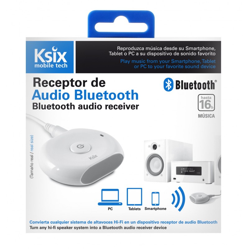 Récepteur Audio Bluetooth Ksix Bluear Connect & Play