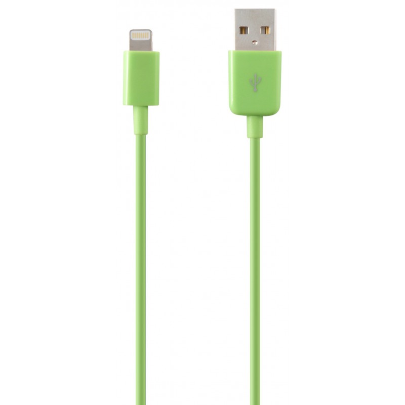 Câble Ksix USB vers Lightning 1m / Vert
