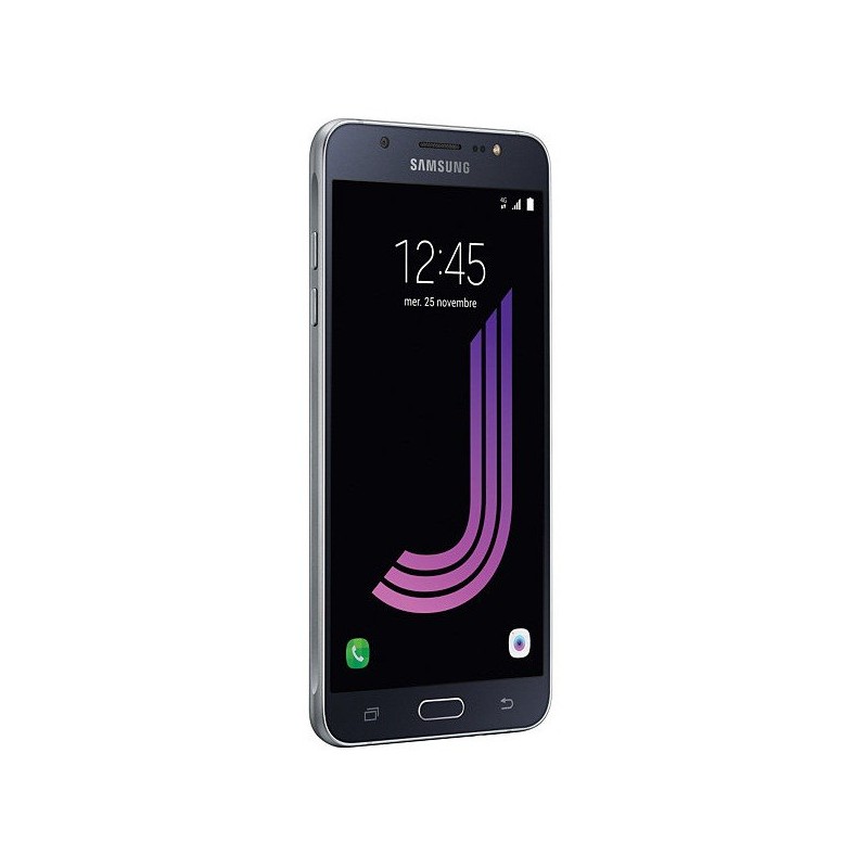 Téléphone Portable Samsung Galaxy J7 2016 / 4G / Double SIM / Noir + SIM Offerte