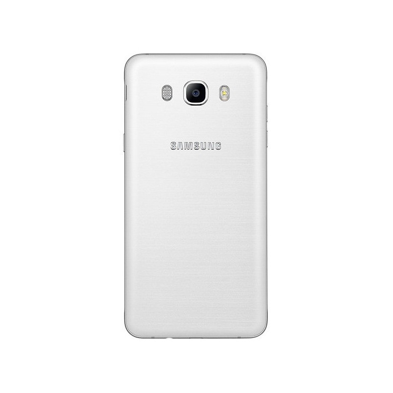 Téléphone Portable Samsung Galaxy J7 2016 / 4G / Double SIM / Blanc + SIM Offerte