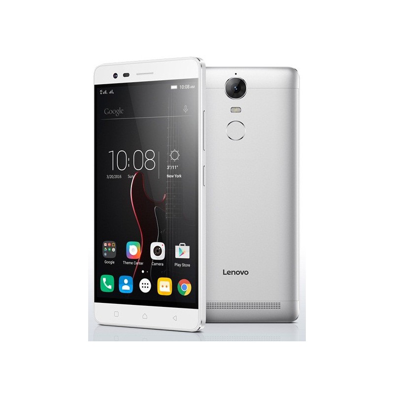 Téléphone Portable Lenovo K5 Note A7020 / Double SIM / Silver + SIM Offerte