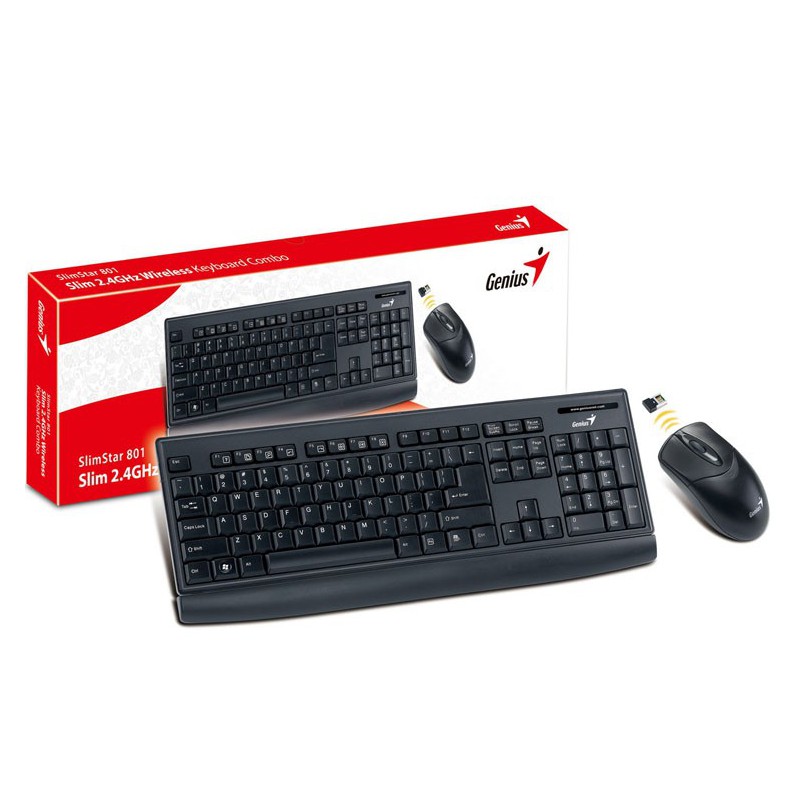 SlimStar 801 - Clavier + souris optique sans fil